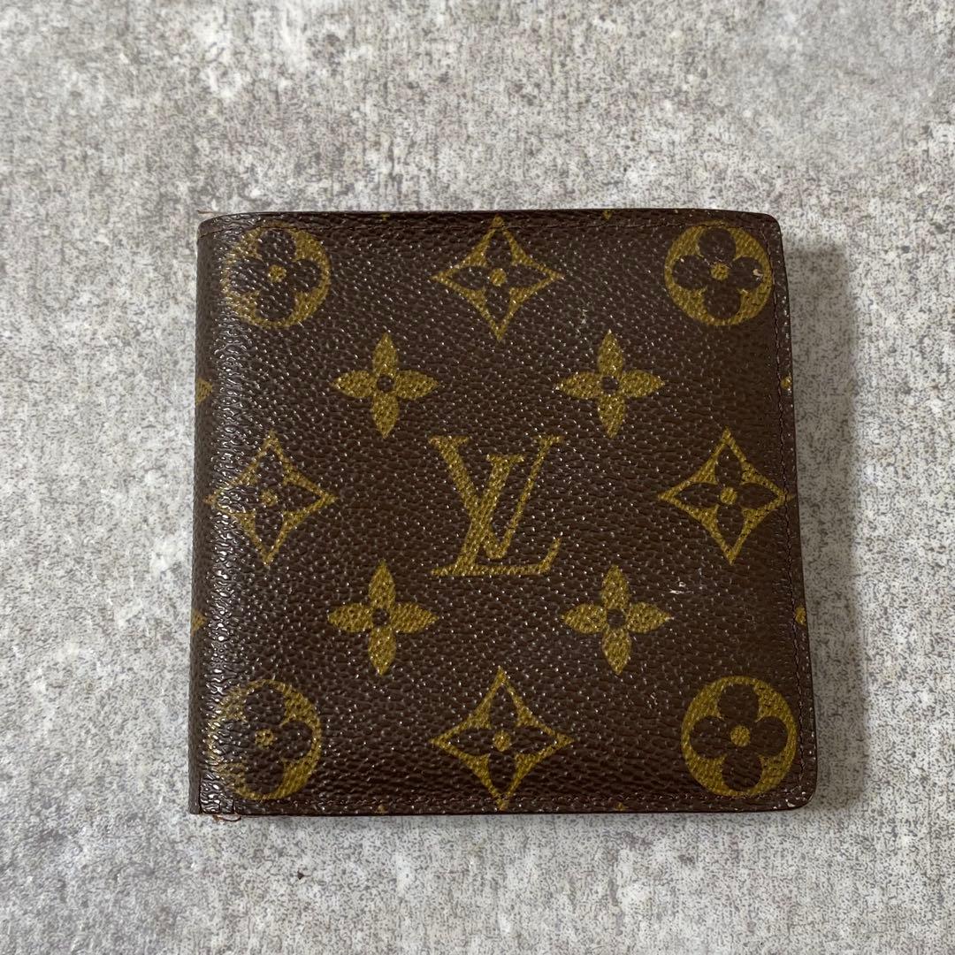 ルイヴィトン モノグラム ポルトフォイユ マルコ 二つ折り財布