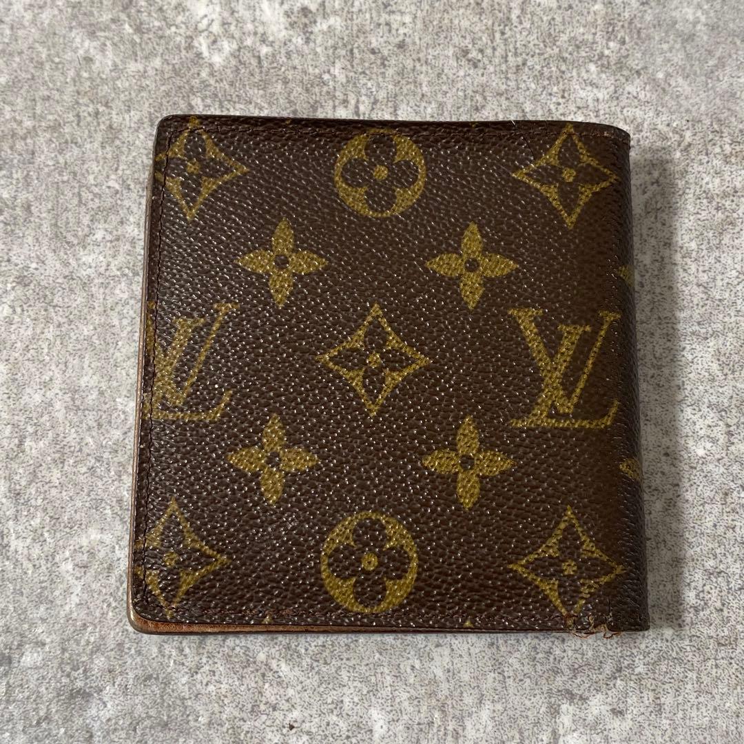 ルイヴィトン モノグラム ポルトフォイユ マルコ 二つ折り財布