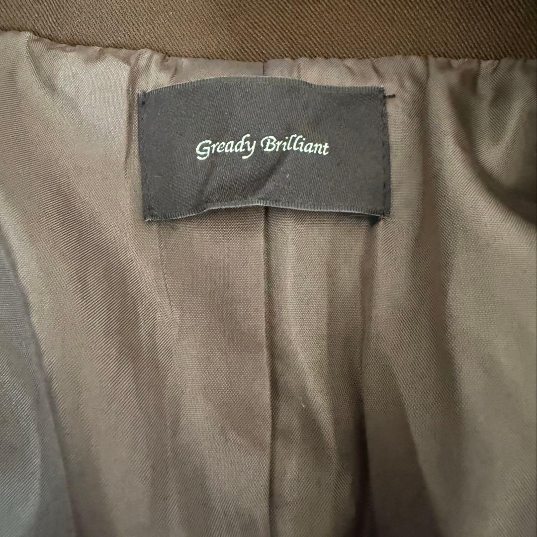 値下げ未使用タグ付　グレディブリリアン ツイルテーラードダブルジャケット38