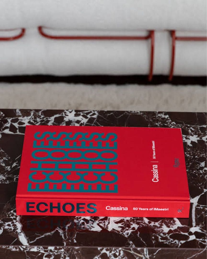 新品 Rizzoli Echoes: Cassina カッシーナ ブック 本