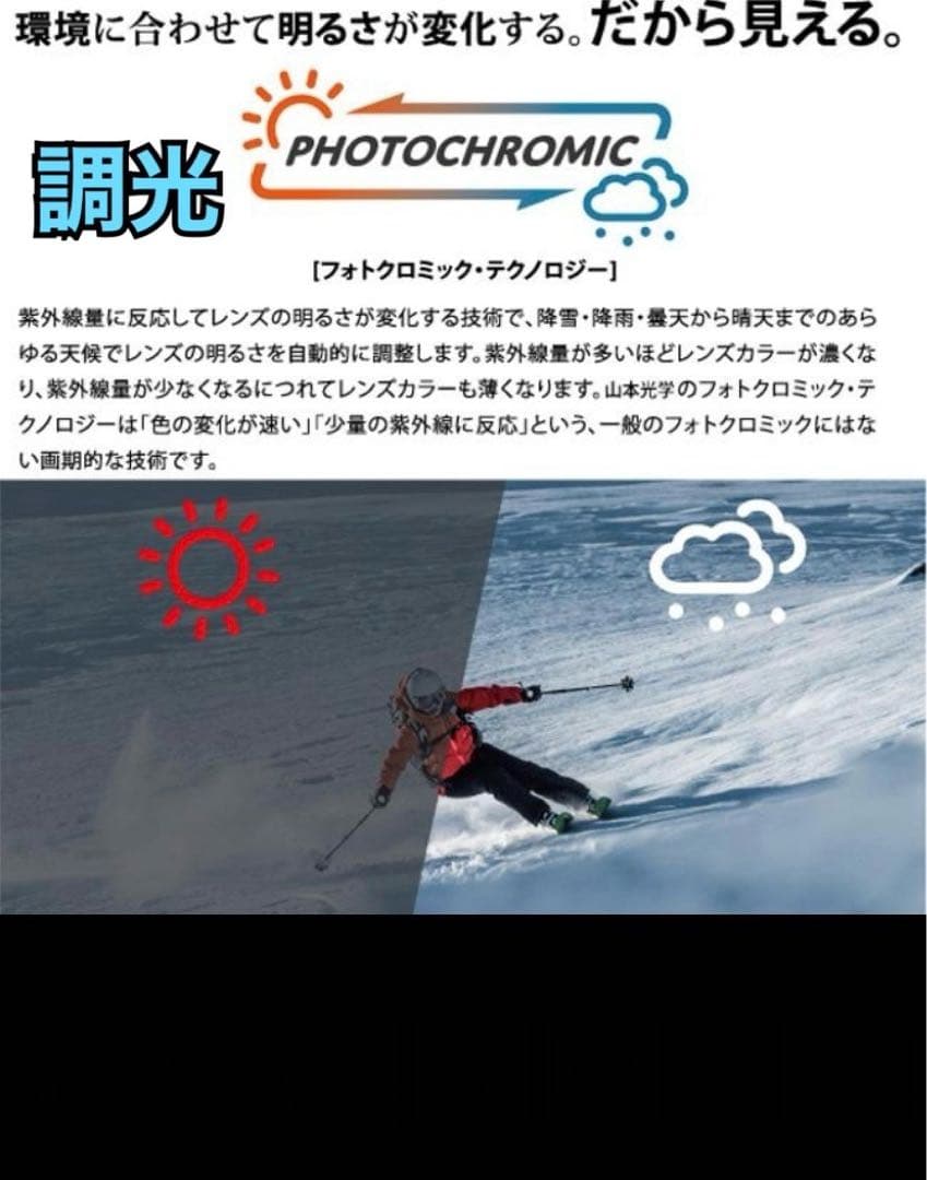 DICE BANK ウルトラ調光レンズ　ダイス バンク MIT調光、MIT偏光