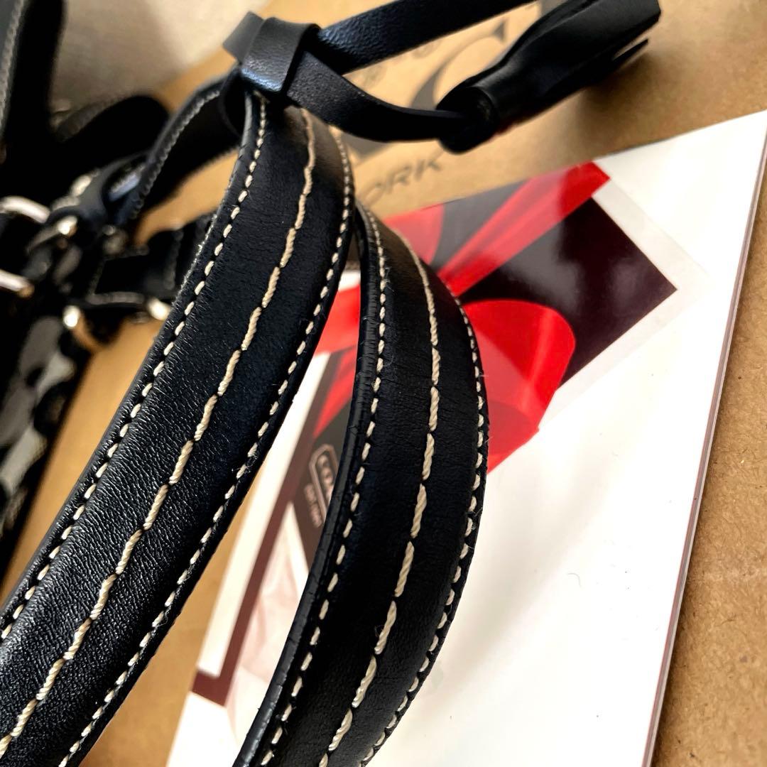 COACH‼️未使用状態(^^)BLACKシグネチャートートバック‼️