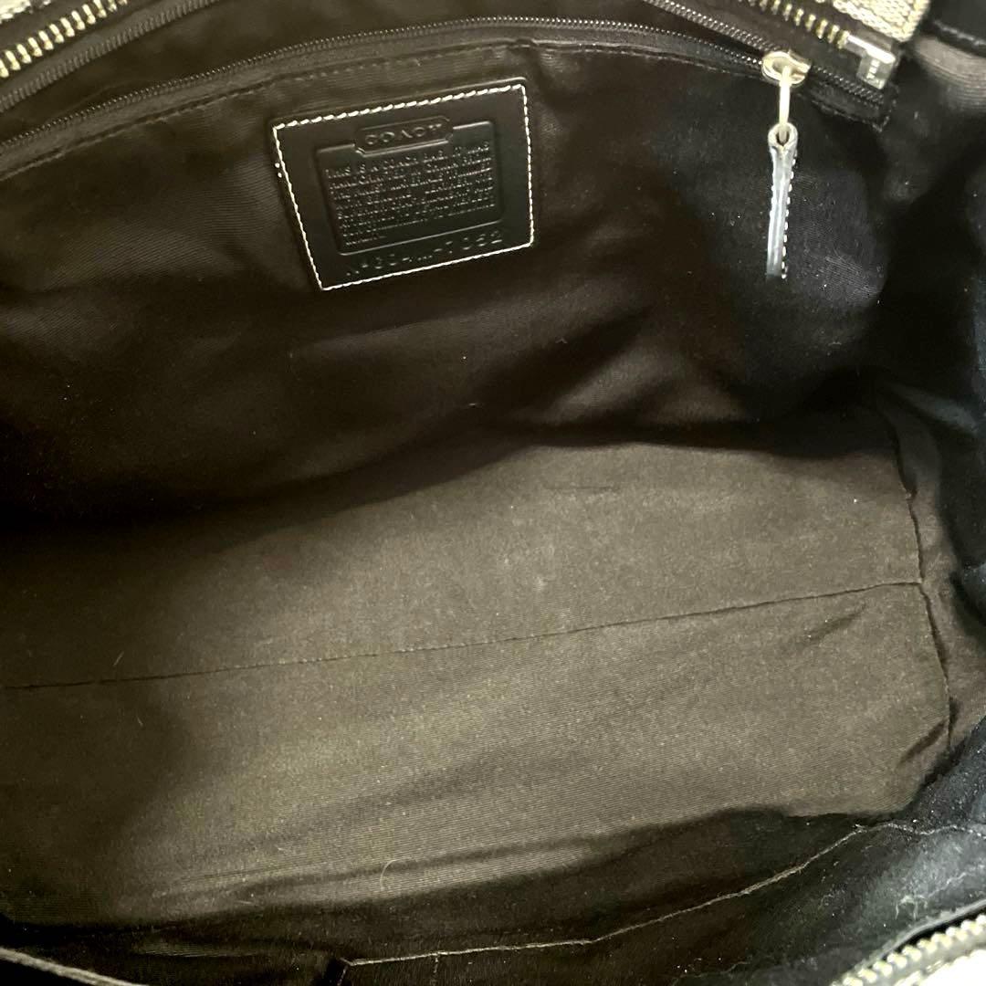 COACH‼️未使用状態(^^)BLACKシグネチャートートバック‼️