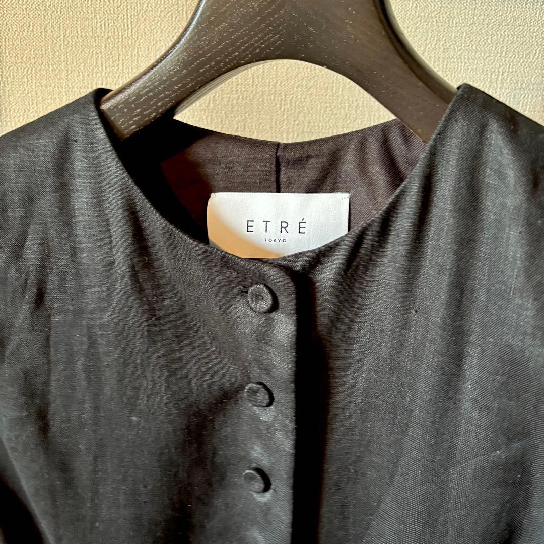 断捨離中☺︎様 新品未使用 ETRE TOKYO リネンカーブシルエットベスト