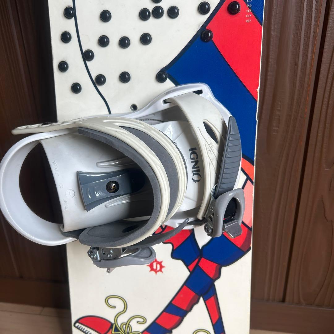 子供用キャラクターイラスト スノーボード