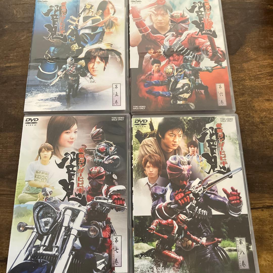 劇場版 仮面ライダー響鬼 全12巻&関連DVD4本 合計16本セット！