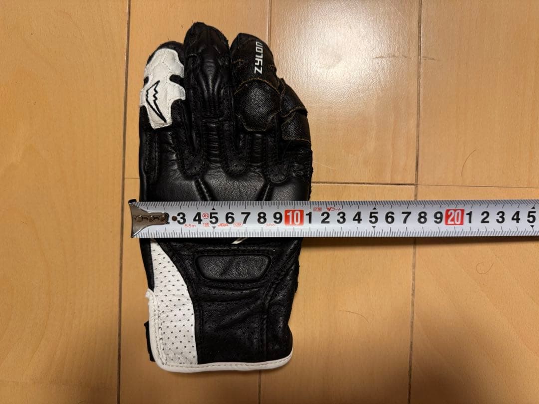 【美品】KUSHITANI K-5364 エアーGPSグローブ Mサイズ