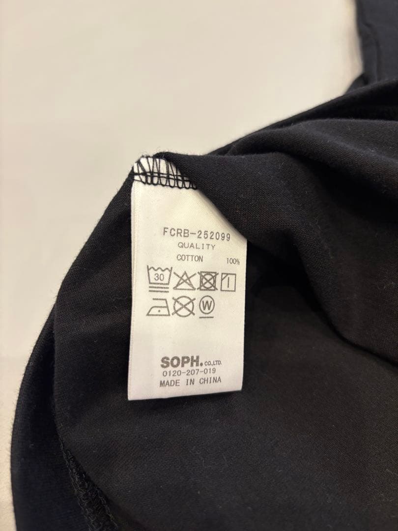 F.C.RealBristol Lサイズ　ブラック LETTERED TEE