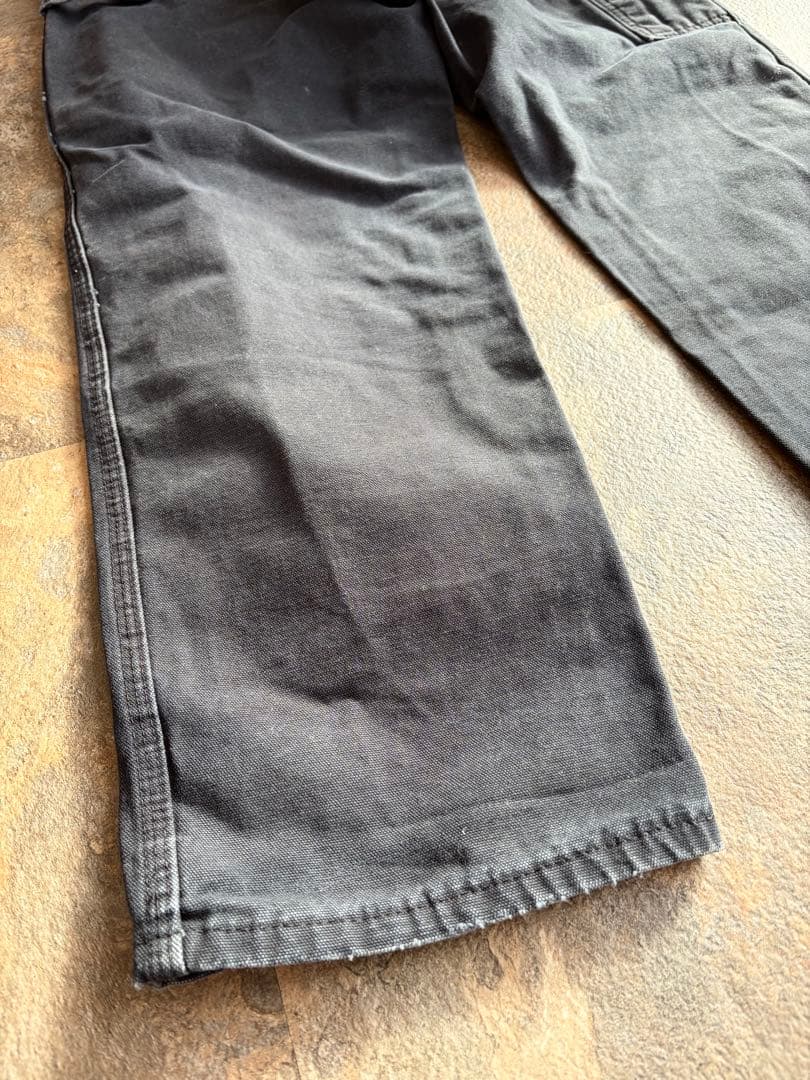 90s Dickies ディッキーズ ダックペインターパンツ ブラックフェード