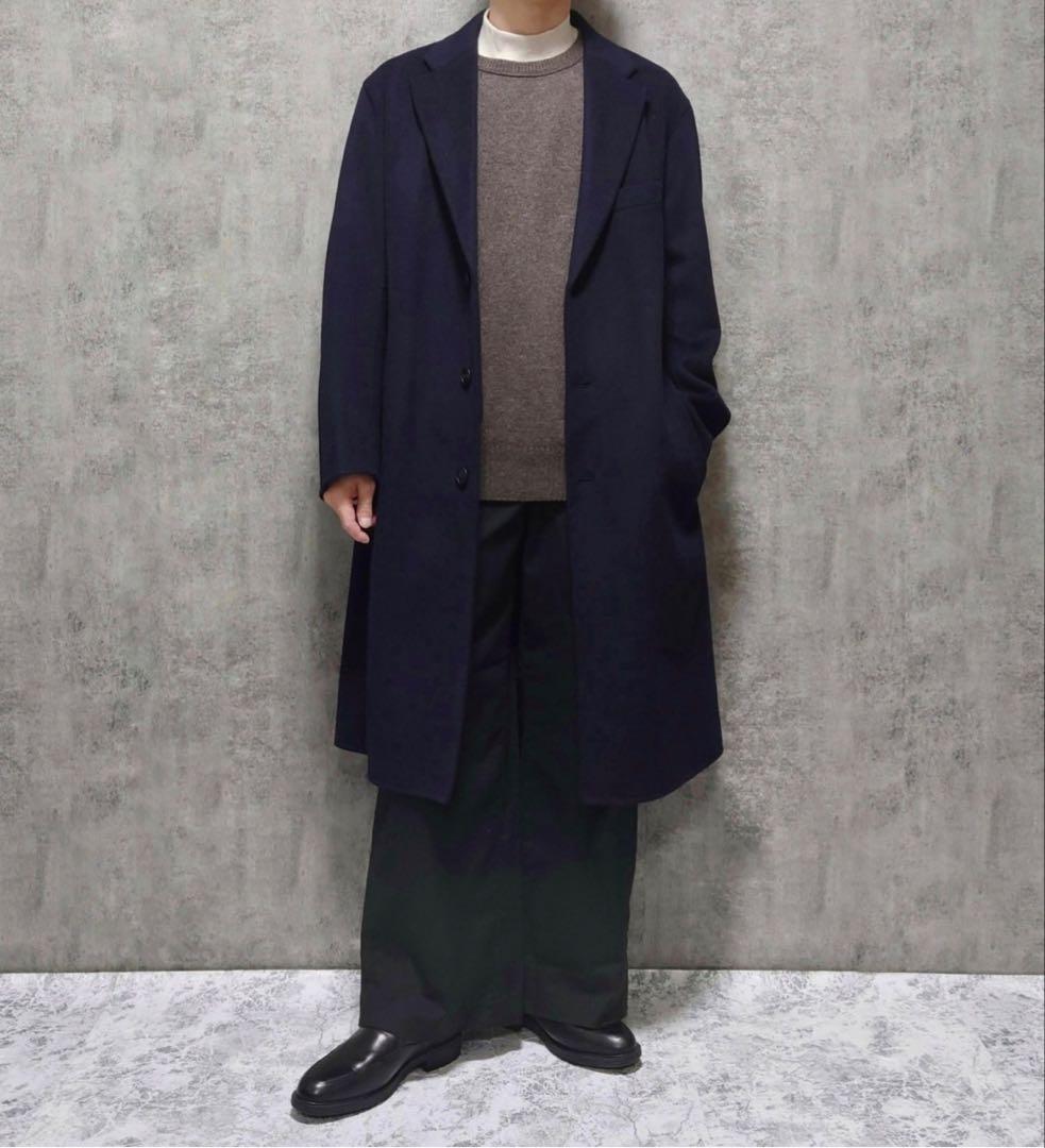 【完売品】ユニクロ　+J カシミヤブレンドオーバーサイズチェスターコート　XXL