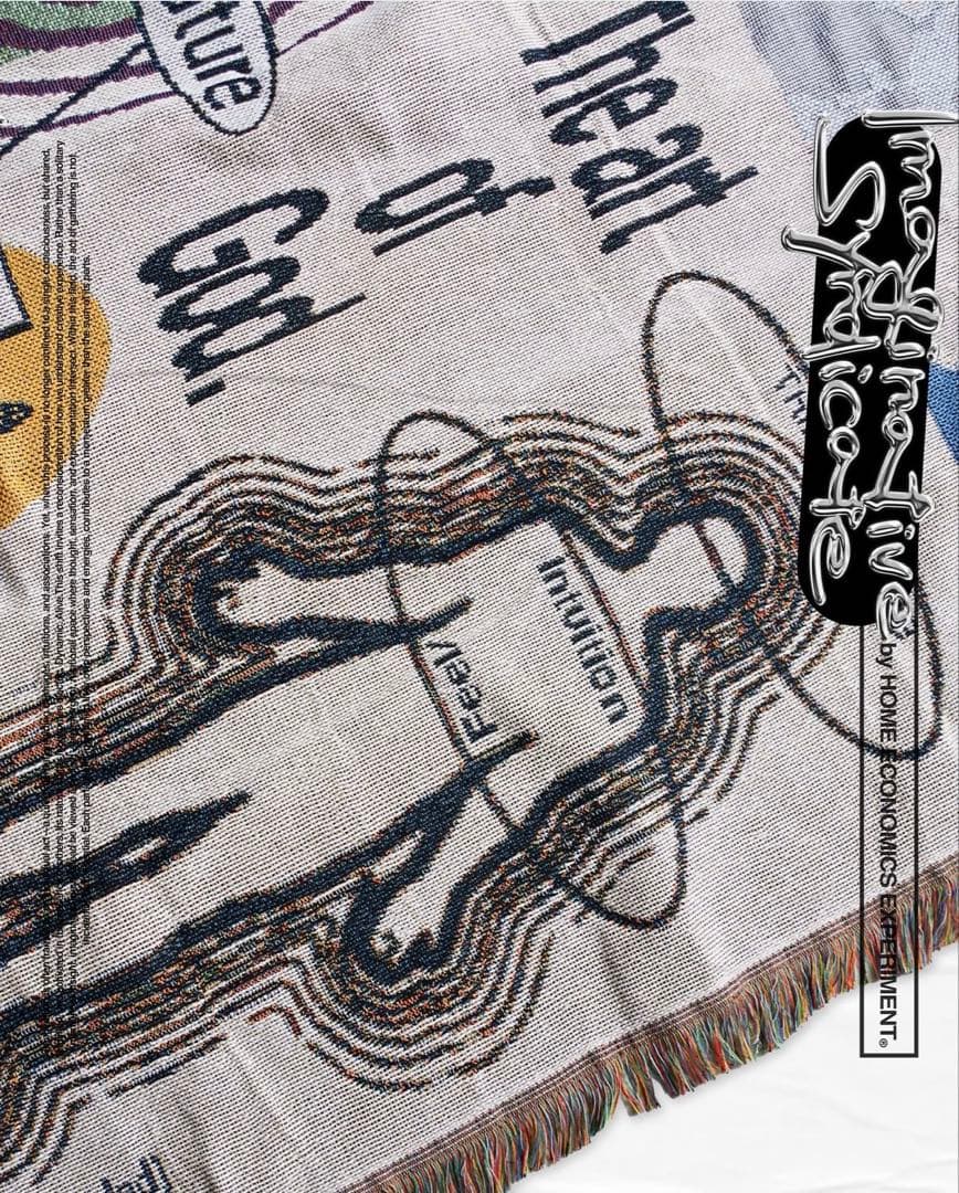 【即完売品】　 economics experiment ブランケット