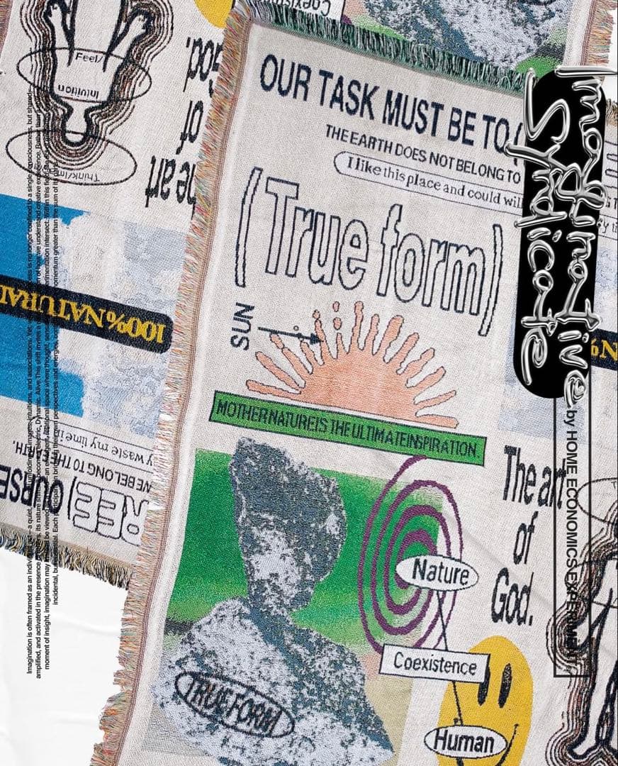 【即完売品】　 economics experiment ブランケット