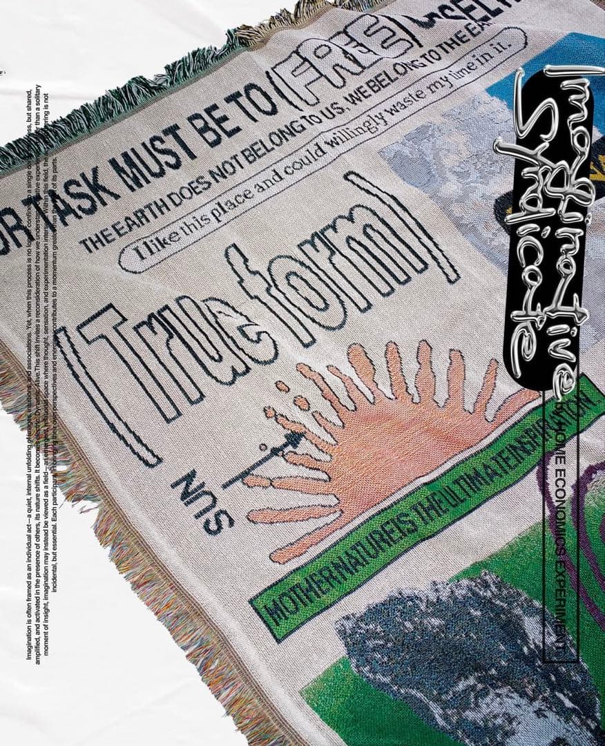 【即完売品】　 economics experiment ブランケット