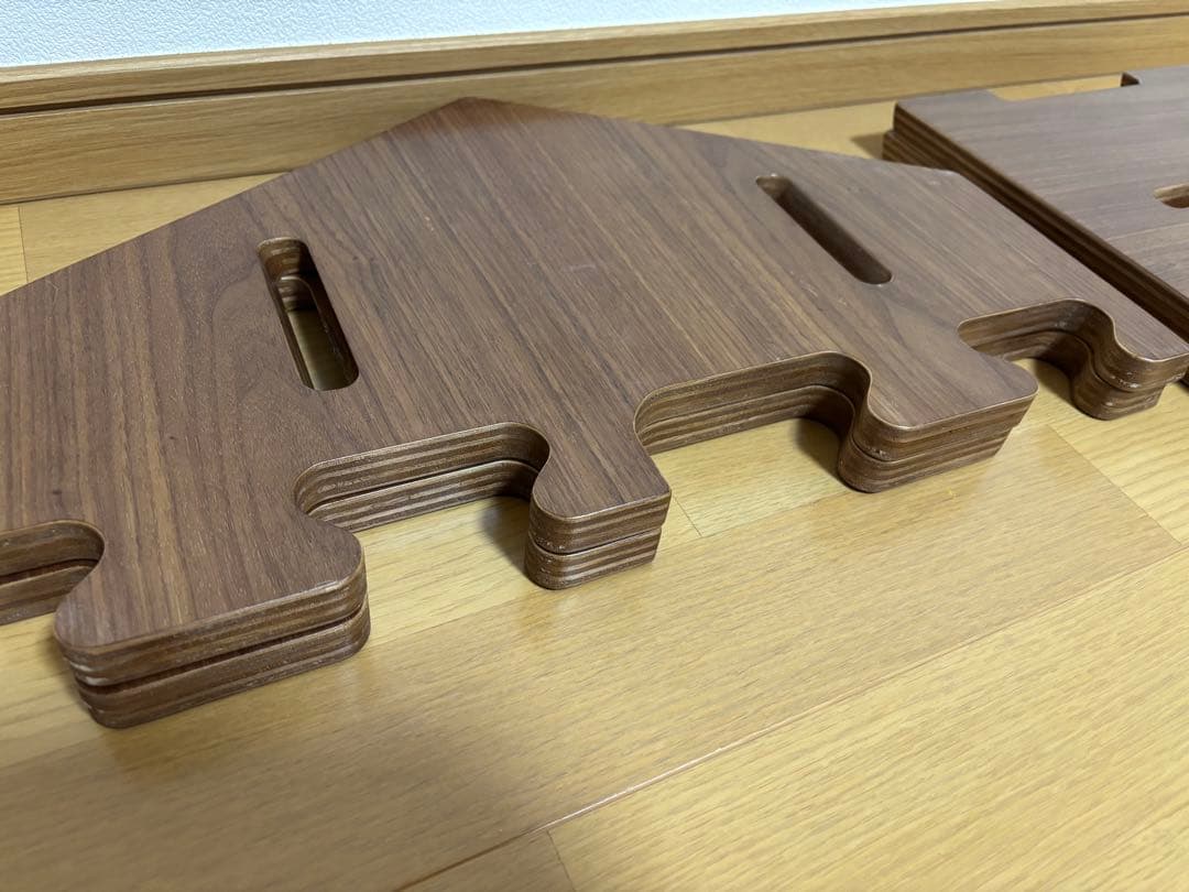 TheArth ざぁーす クル美 ヘキサテーブル ウォールナット クル次郎