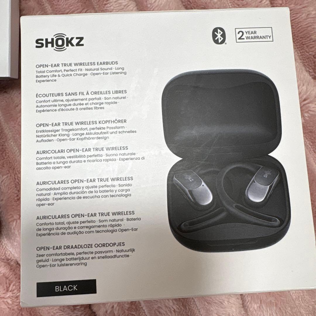 Shokz OpenFit Air オープンイヤーイヤホンワイヤレスイヤホン