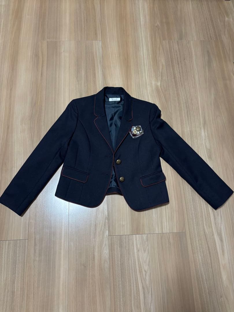 卒業式 ELLE EN NOIR ブレザー ワイドパンツ パンツスーツ 150