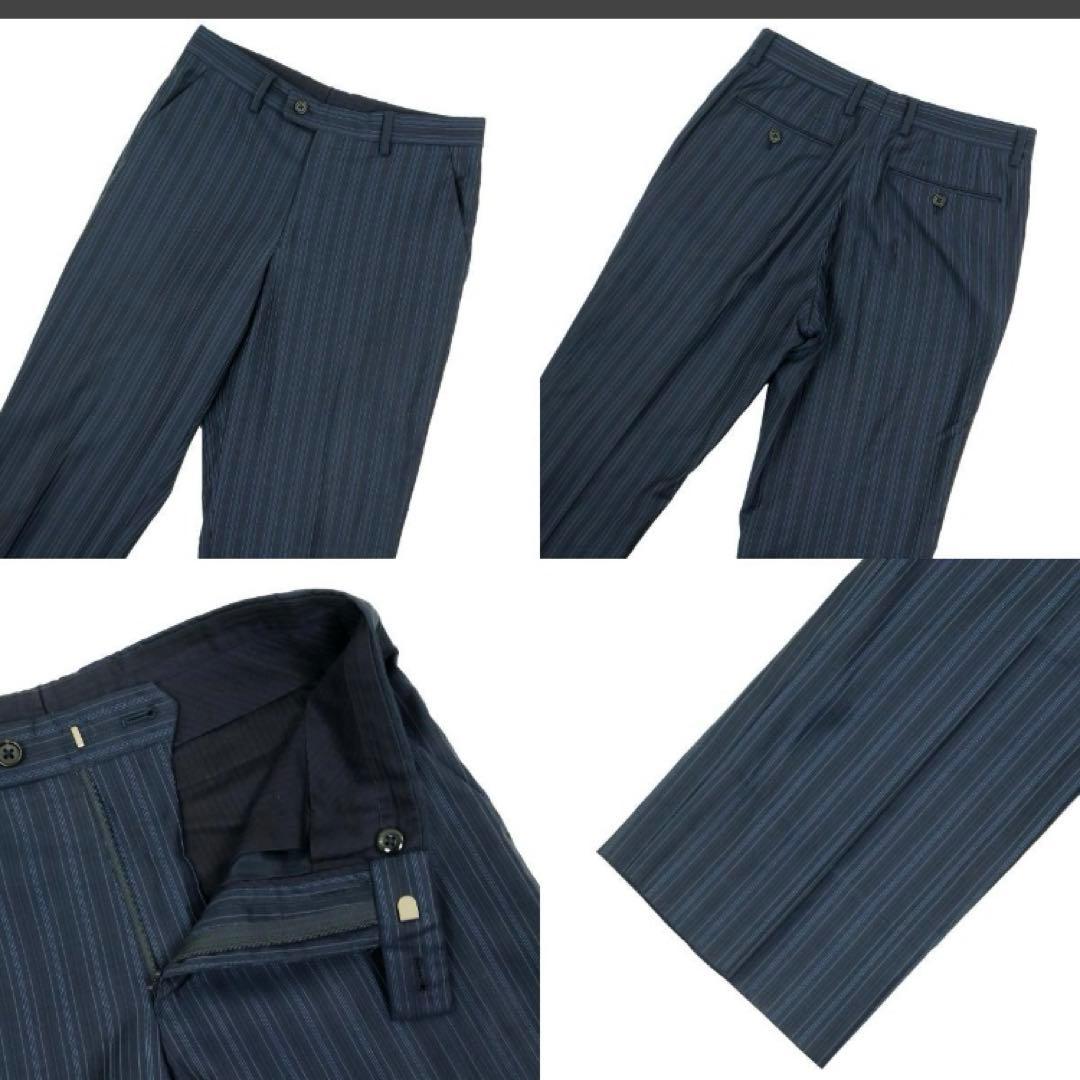 Paul SmithLondon×ロロピアーナ　セットアップスーツ　ネイビー　Ｍ