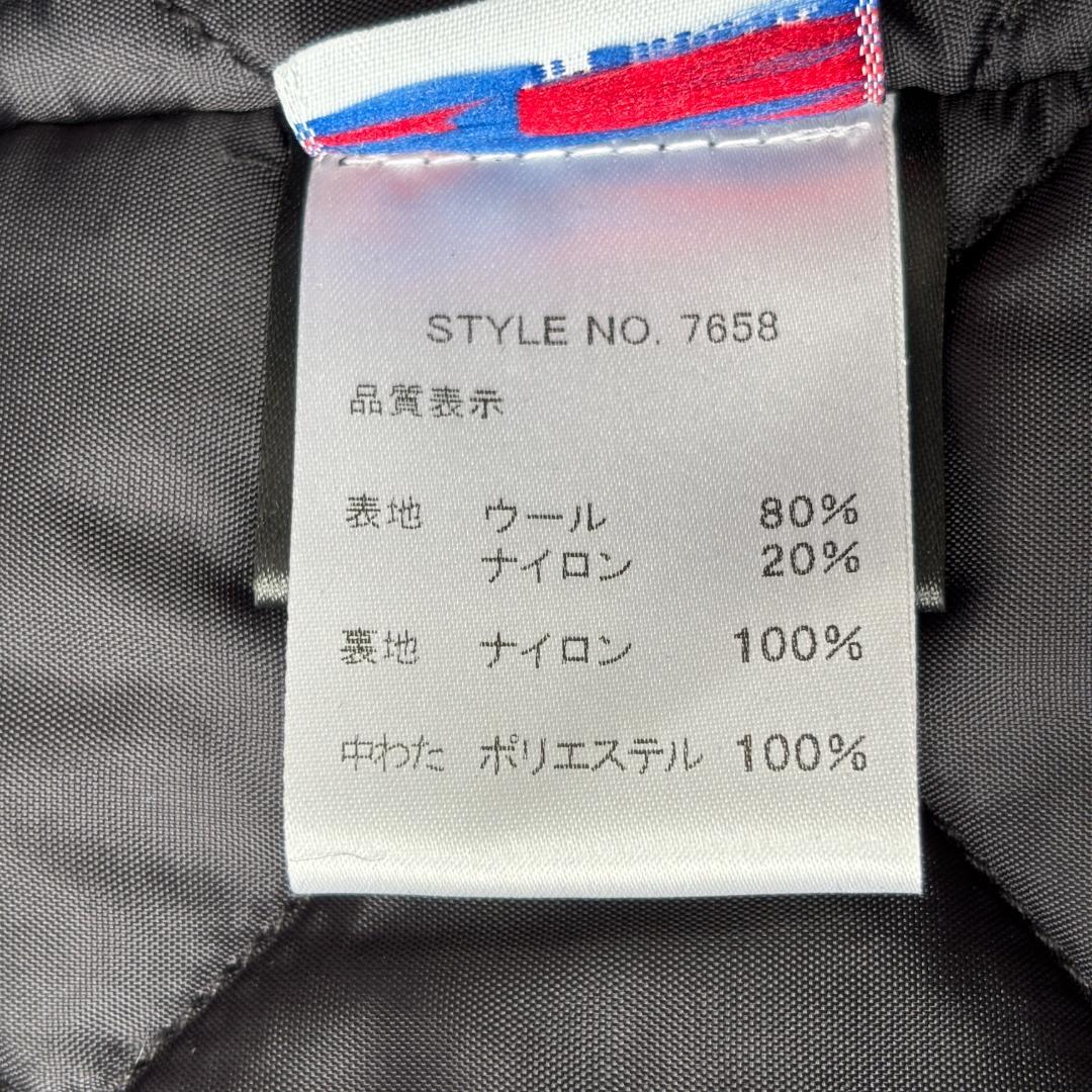 未使用・タグ付 ショット ピーコート ダークネイビー 740N ウール 40