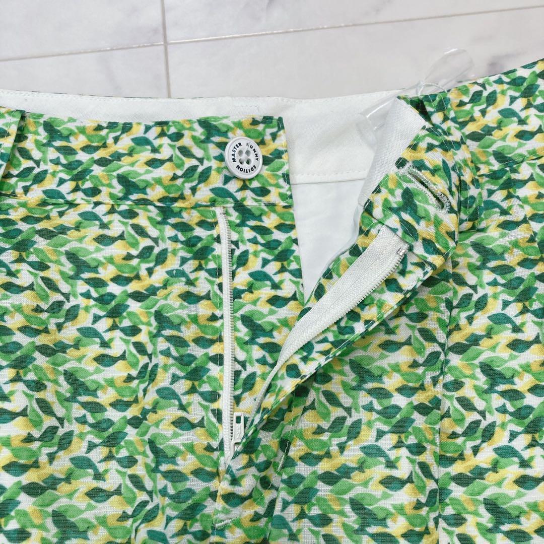 MASTER BUNNY EDITION 新品 総柄 キュロット 大人綺麗め