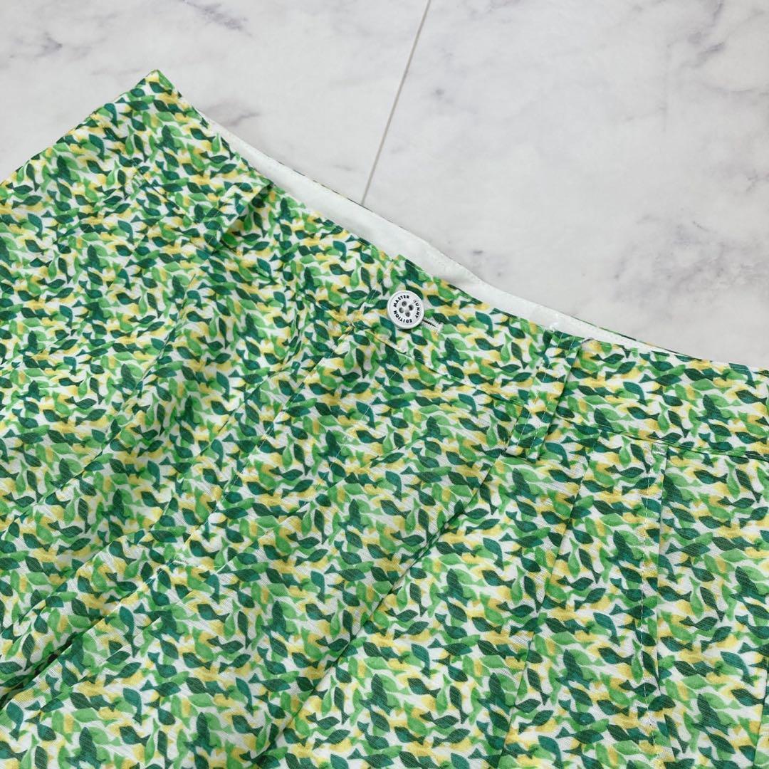 MASTER BUNNY EDITION 新品 総柄 キュロット 大人綺麗め