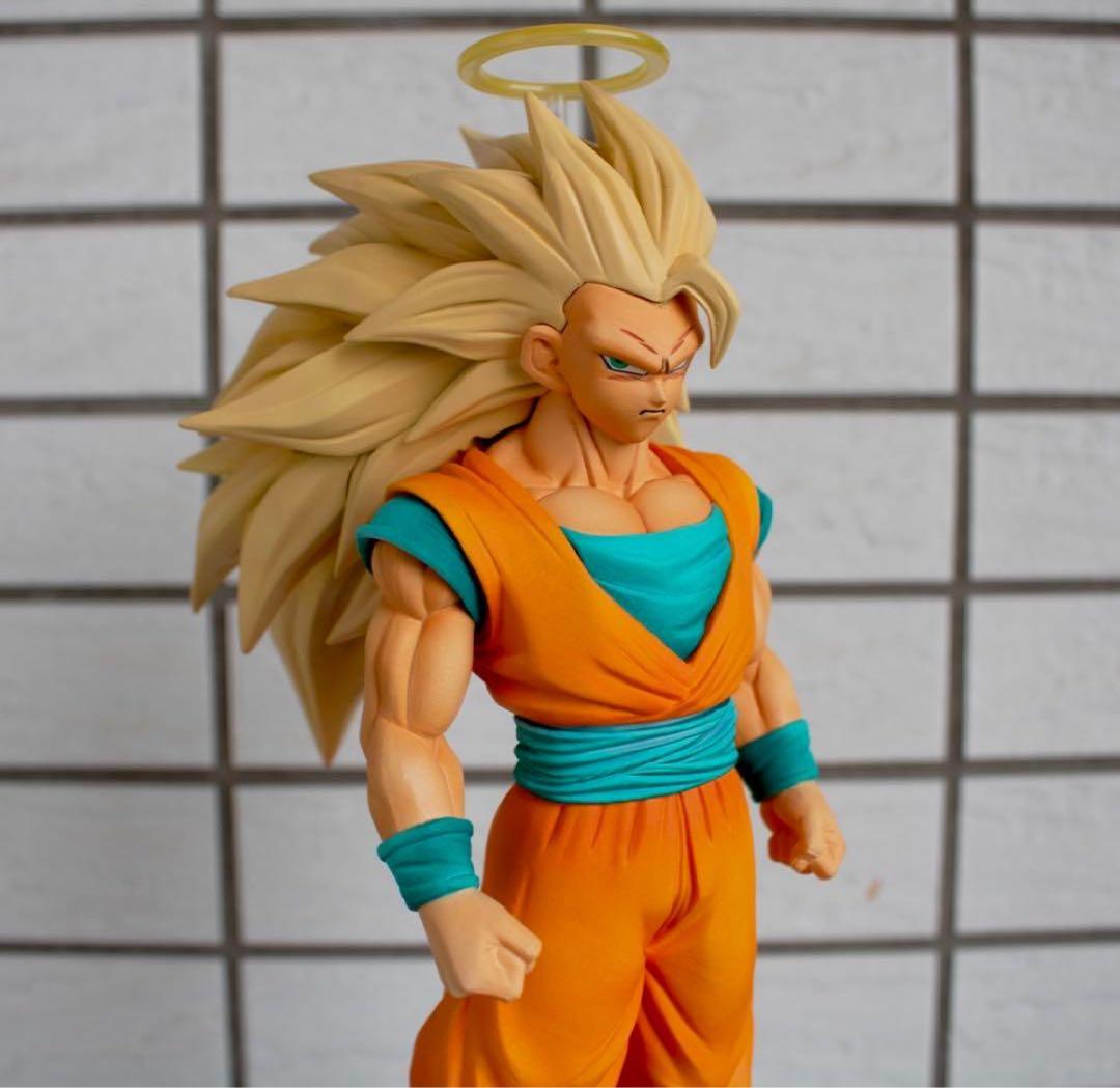 レ*ー様 ドラゴンボール 超サイヤ人3 孫悟空 リペイント フィギュア