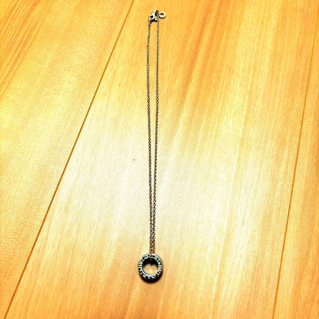 極美品ブルガリ ビー・ゼロワン ネックレス K18WG ホワイトゴールド 750