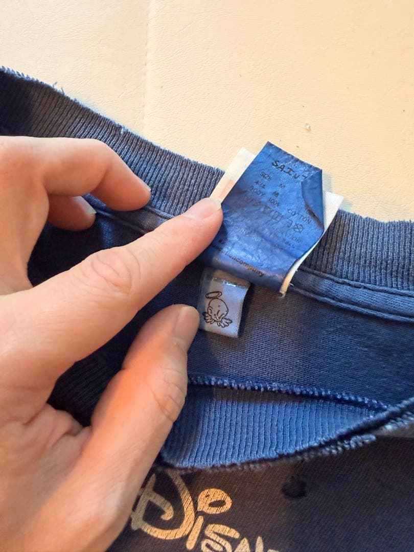 セントマイケル　ミッキー ファンタジア 長袖TシャツSAINT MICHAEL