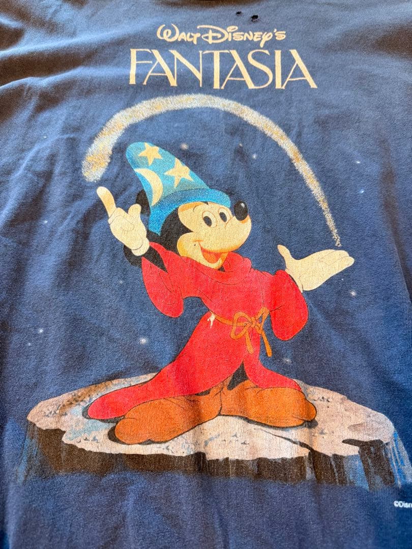 セントマイケル　ミッキー ファンタジア 長袖TシャツSAINT MICHAEL