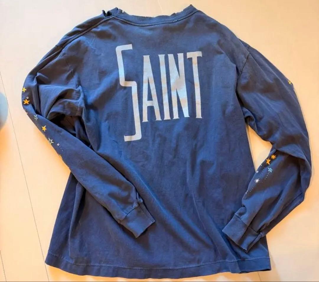 セントマイケル　ミッキー ファンタジア 長袖TシャツSAINT MICHAEL