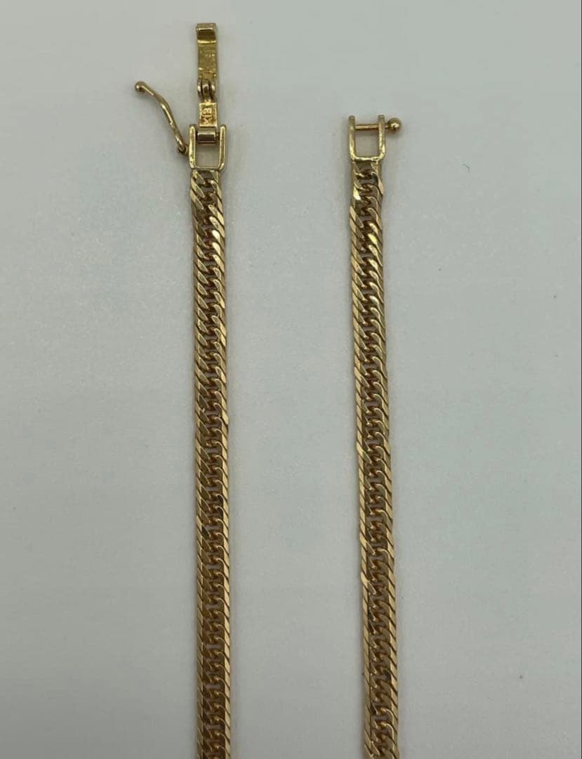 K18（18金）喜平ネックレス 8面 トリプル 10g 40cm