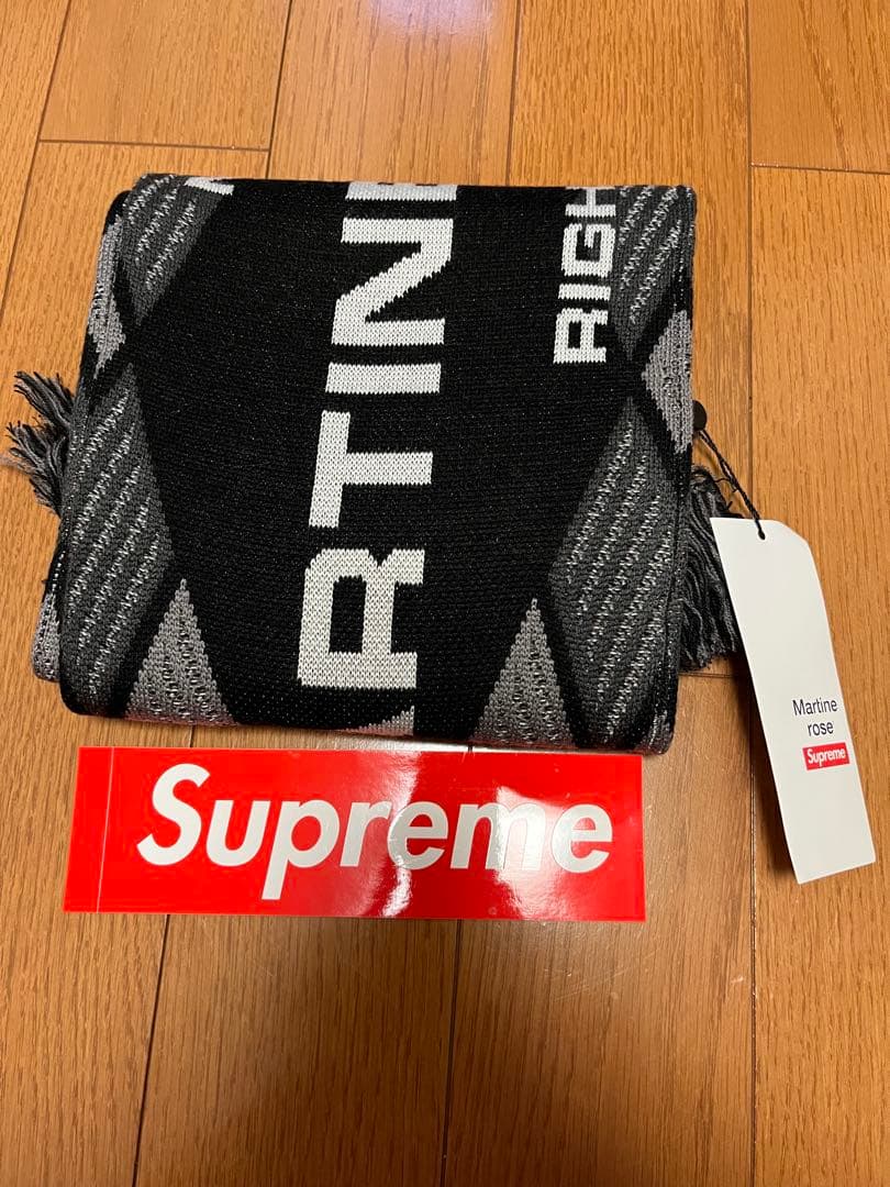 SUPREME MARTINE ROSE コラボ マフラー