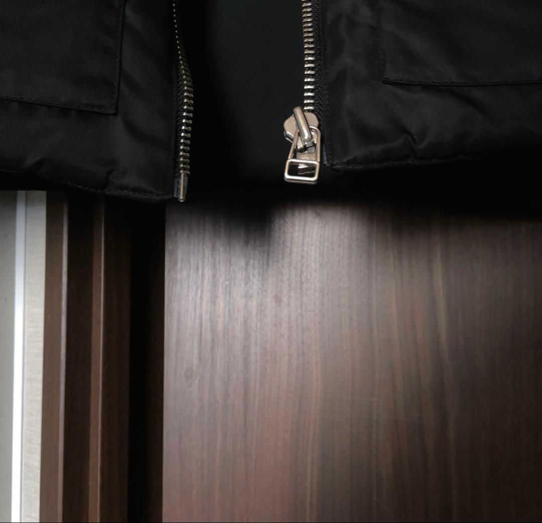 ASKYURSELF NYLON PUFFER BOMBER VEST M 黒