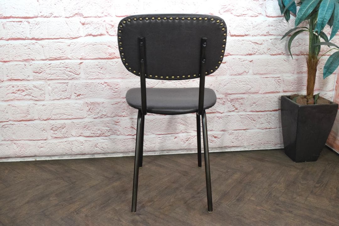 2脚　展示品 クラッシュゲート ノットアンティークス ペッパー スクールチェア