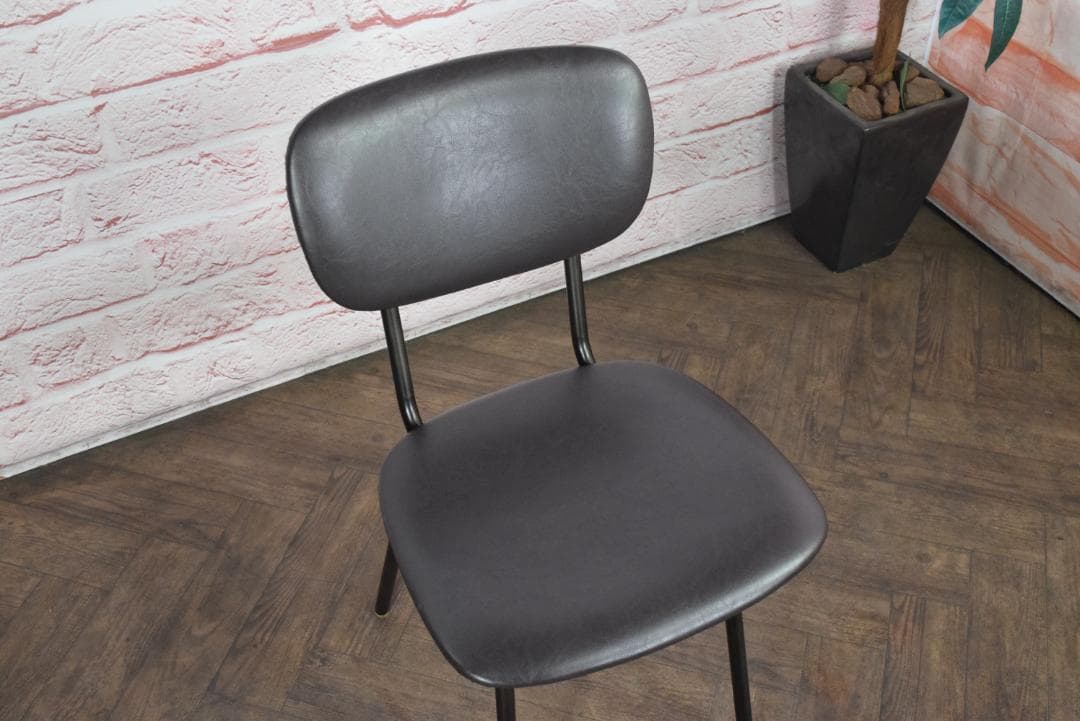 2脚　展示品 クラッシュゲート ノットアンティークス ペッパー スクールチェア