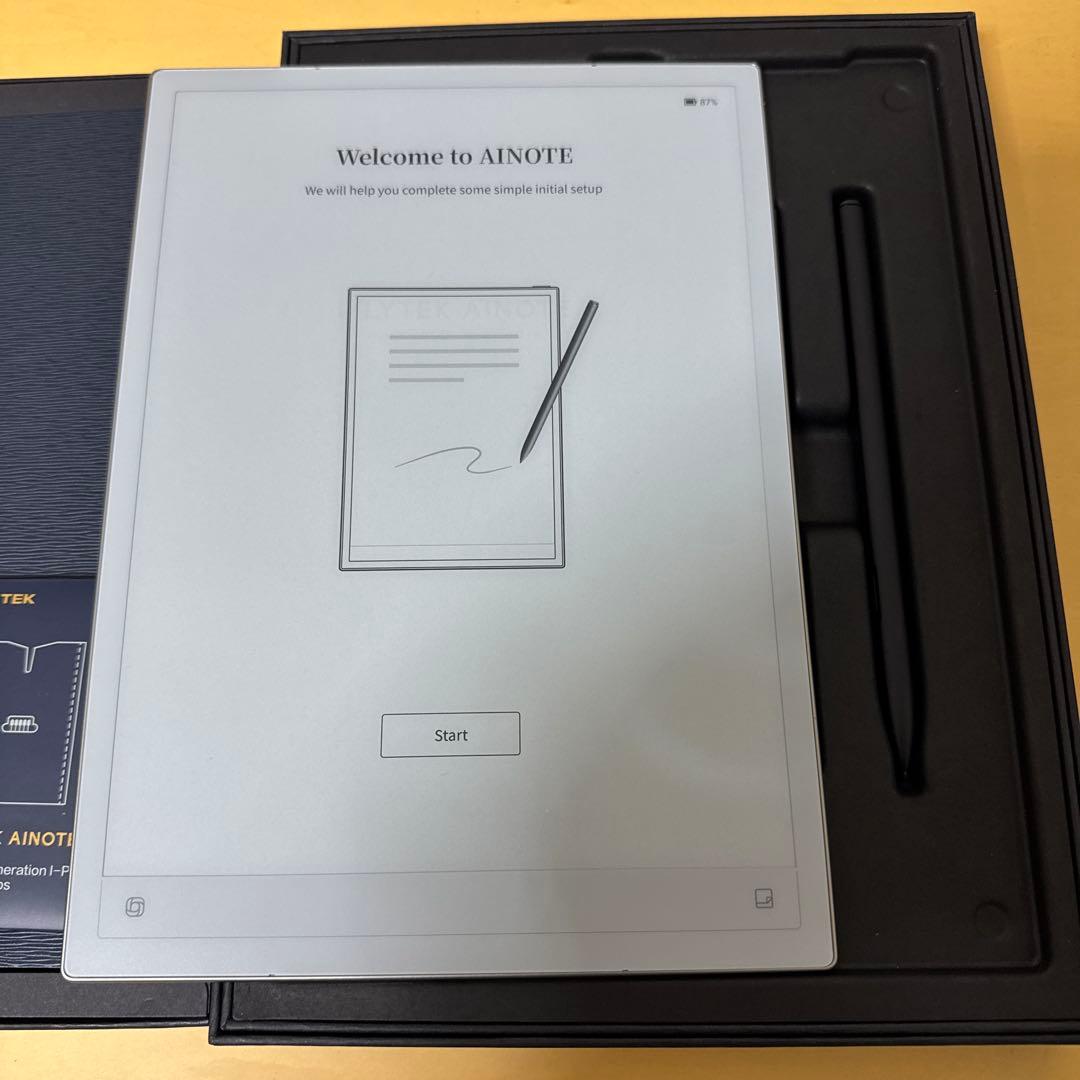 土日限定　iFLYTEK AINOTE2 純正カバー&追加替え芯付き