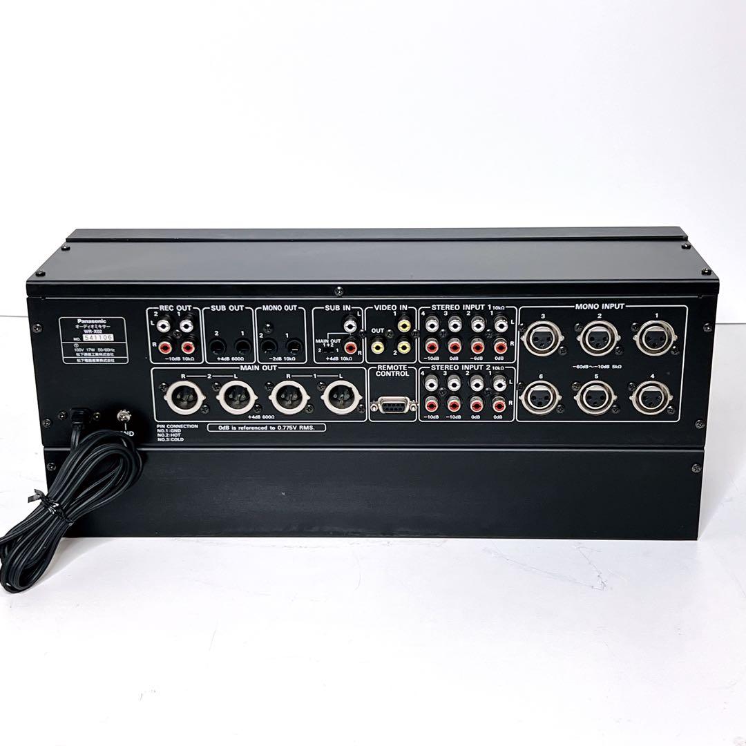 【良品・動作品】 Panasonic RAMSA WR-X02 ミキサー　廃盤