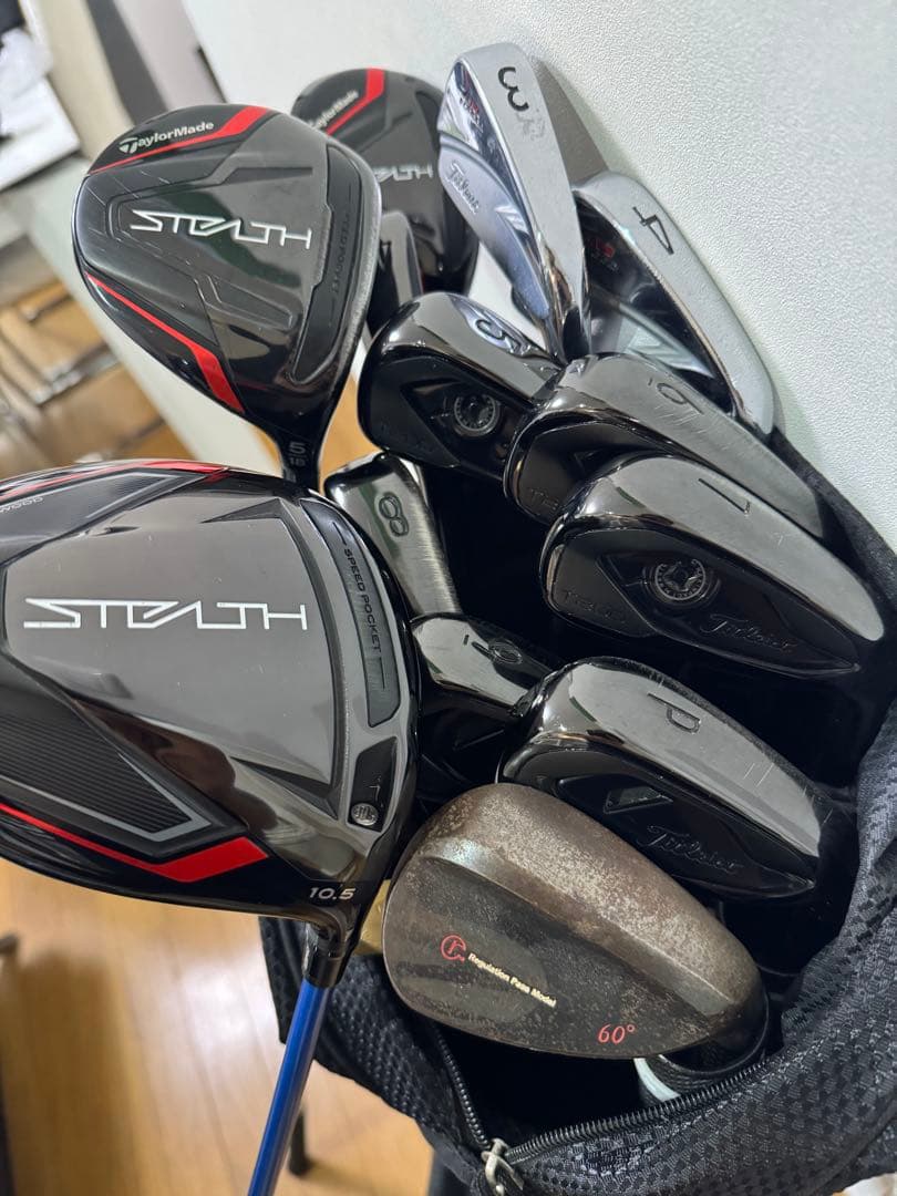 TaylorMade Stealth Titleist T200 他ゴルフセット