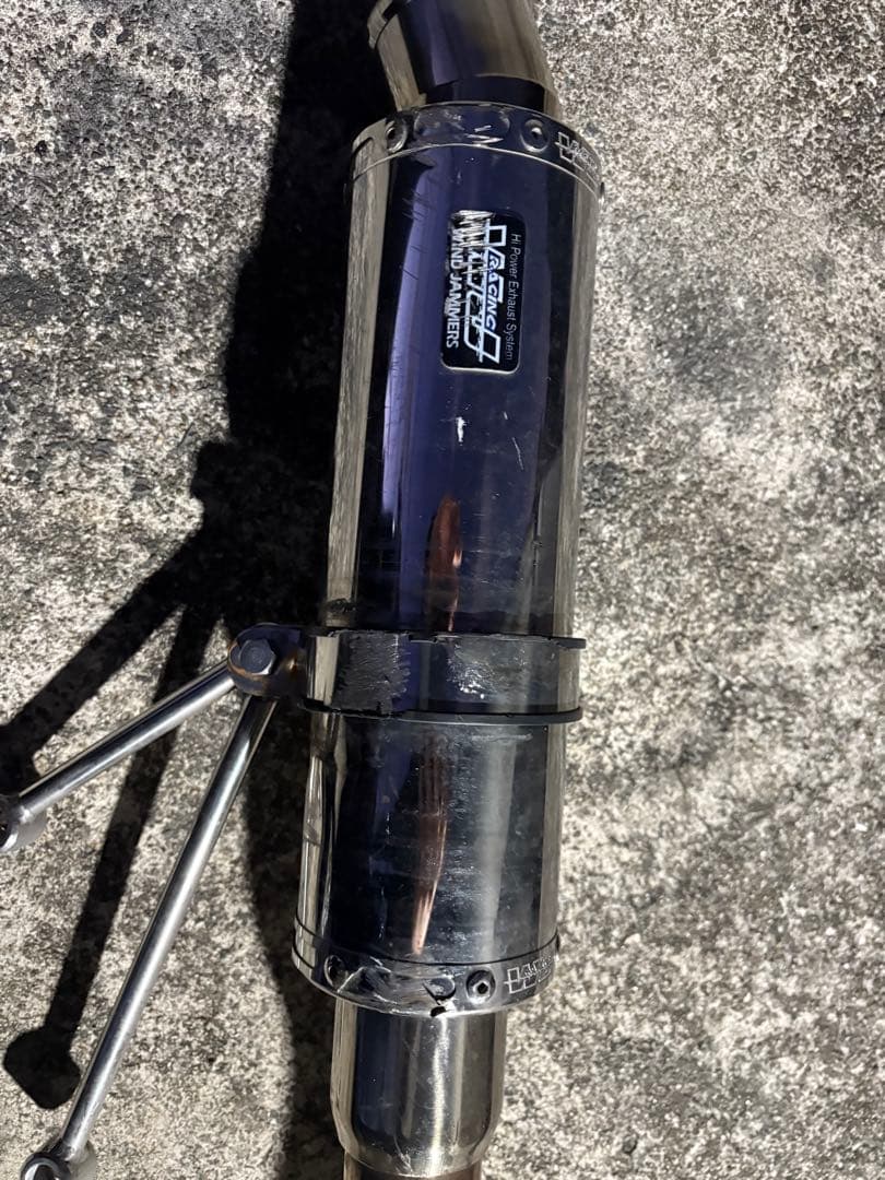 ウィンドジャマーズ　マフラー　シグナス