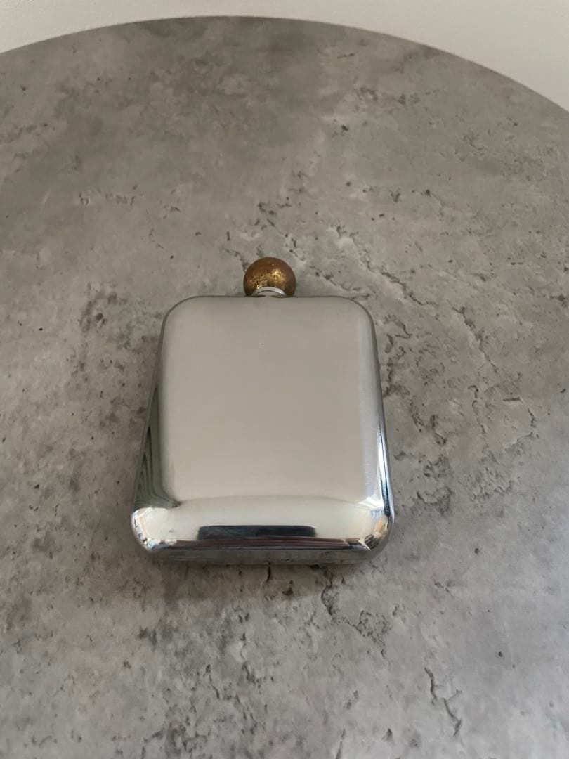 RRL ラルフローレン　エンボス加工レザーの携帯用フラスコ