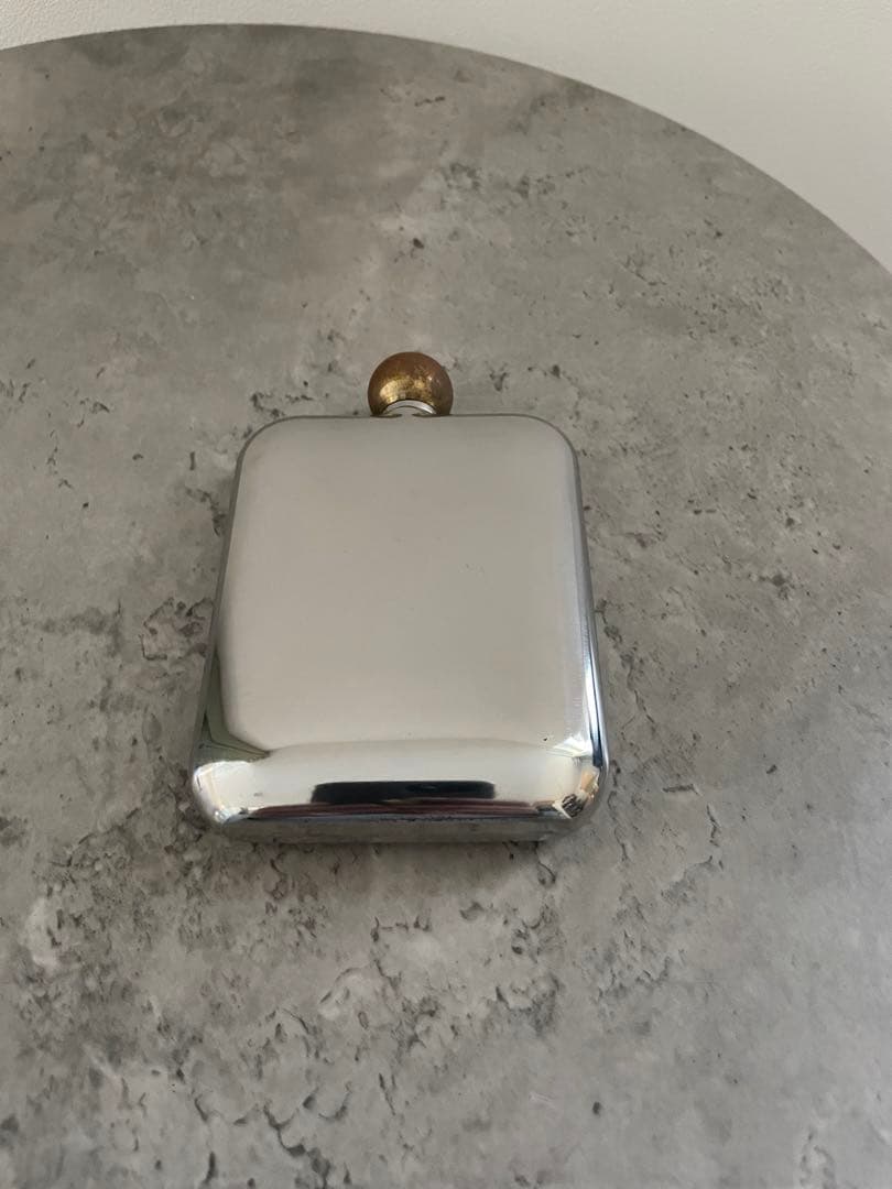 RRL ラルフローレン　エンボス加工レザーの携帯用フラスコ