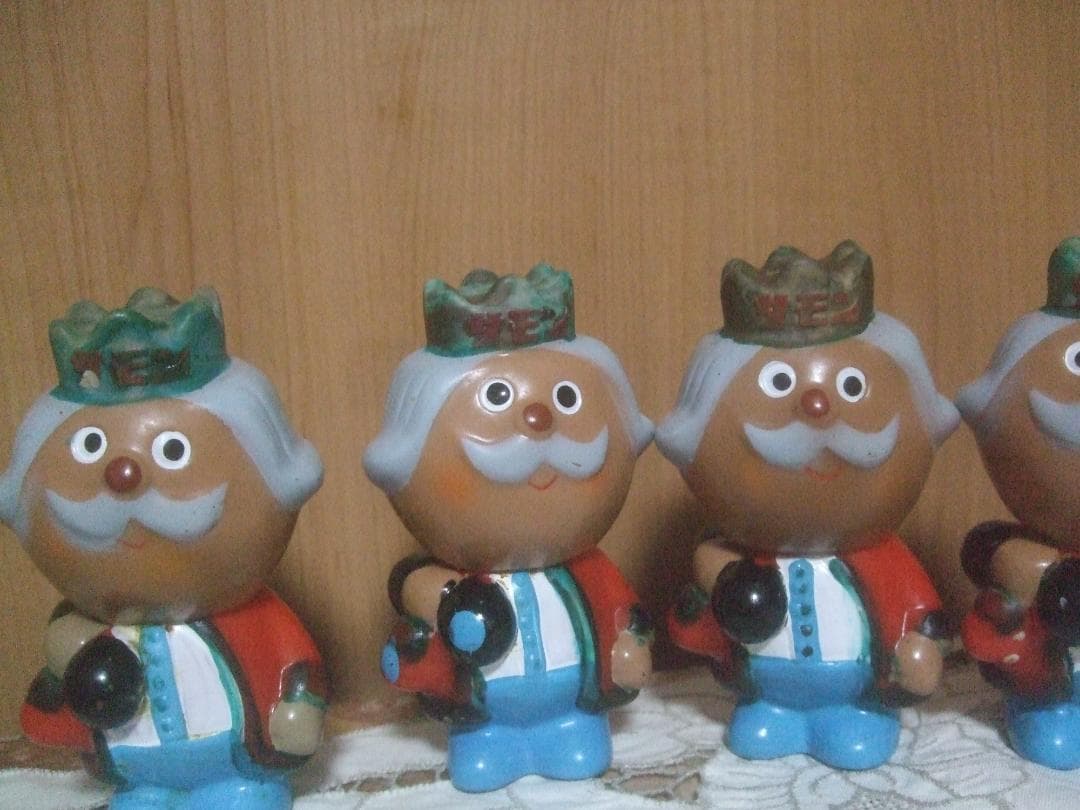 昭和レトロ★サモン王子のソフビ★５個セット