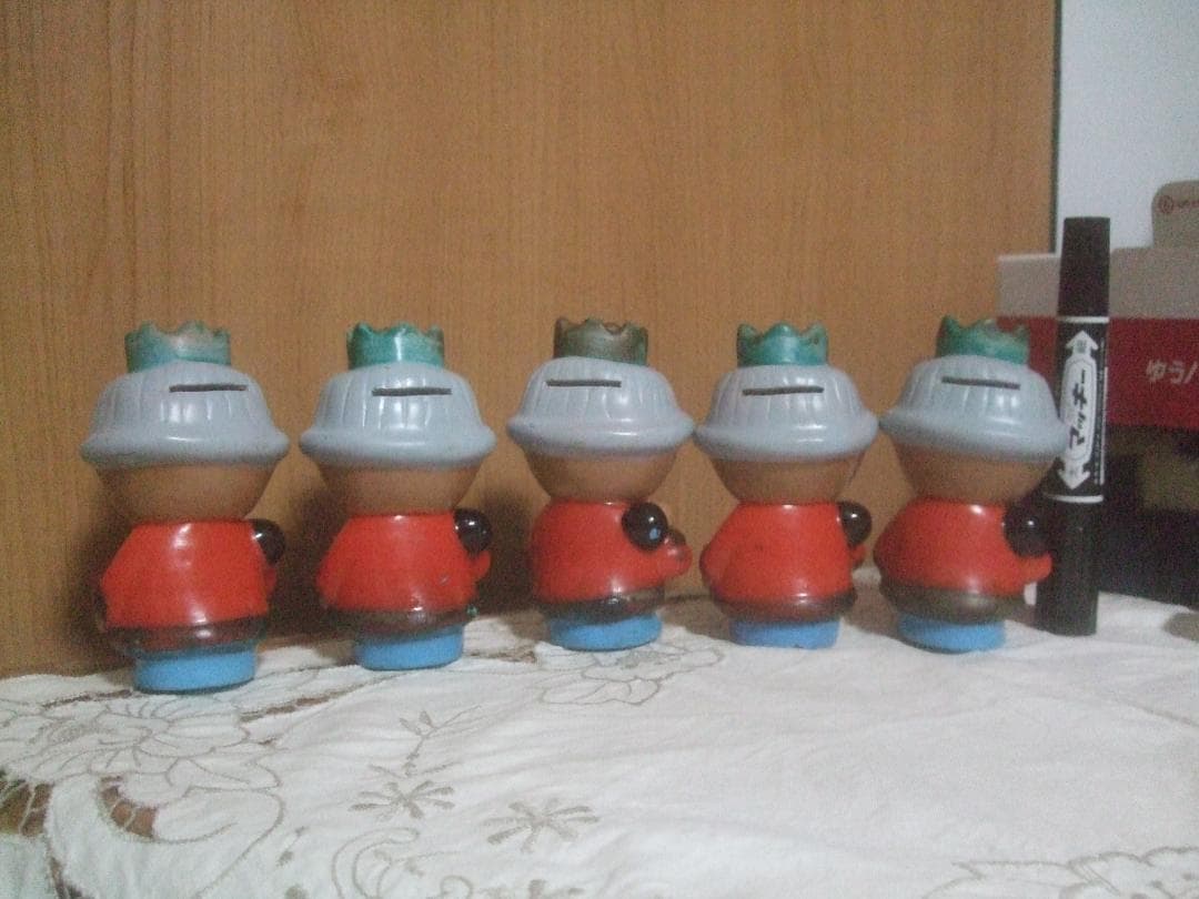 昭和レトロ★サモン王子のソフビ★５個セット