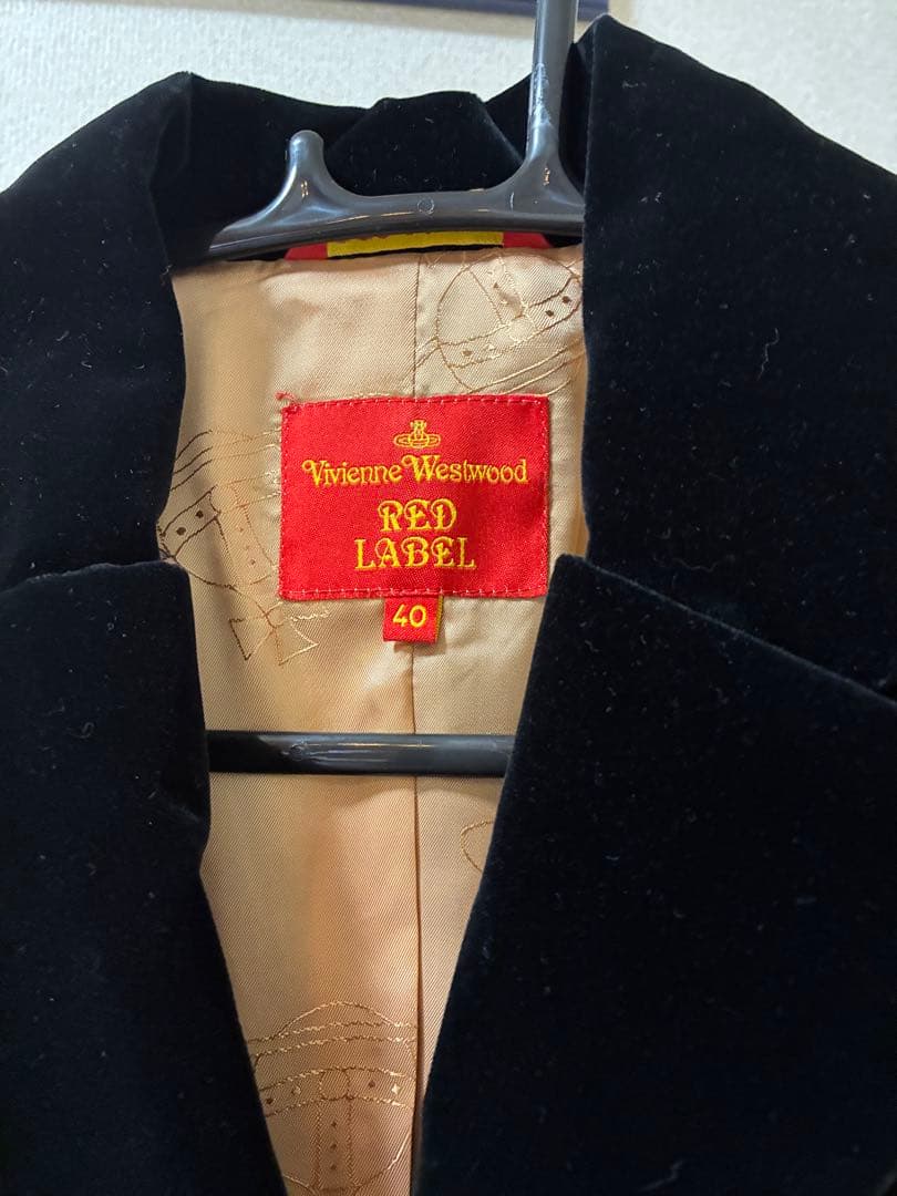 Vivienne Westwood ベロア 別珍テーラードジャケット 極美品！