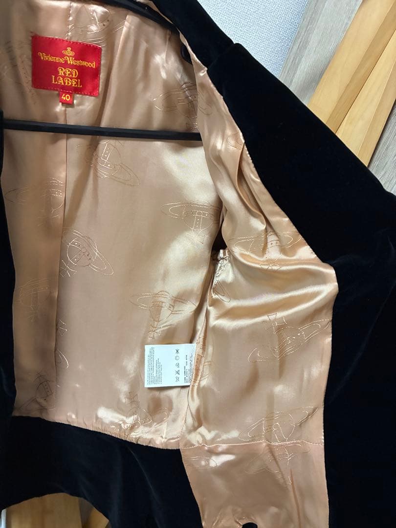 Vivienne Westwood ベロア 別珍テーラードジャケット 極美品！