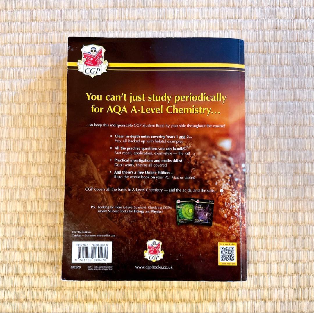 語学・辞書・学習参考書 A-Level Chemistry for AQA: Year 1 & 2