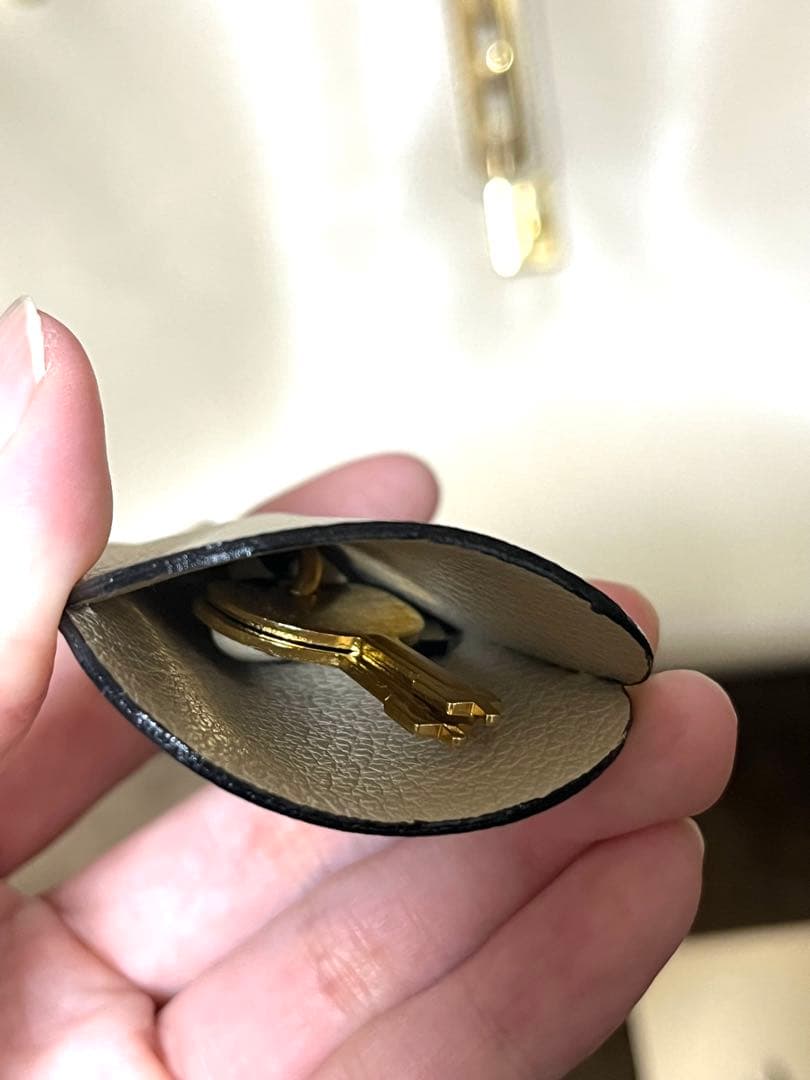 濱野皮革工藝　ディライトトート ミディアム トートバッグ アイボリー