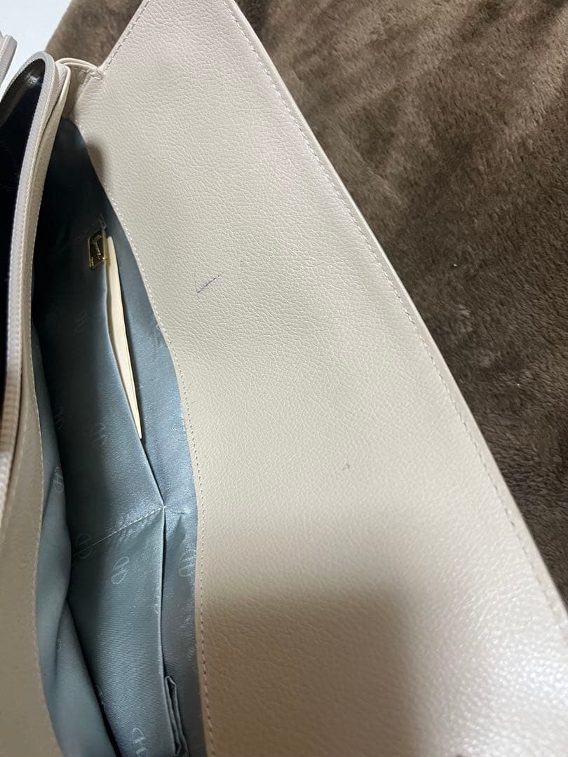 濱野皮革工藝　ディライトトート ミディアム トートバッグ アイボリー