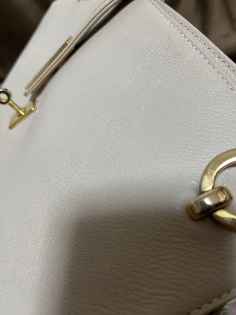 濱野皮革工藝　ディライトトート ミディアム トートバッグ アイボリー