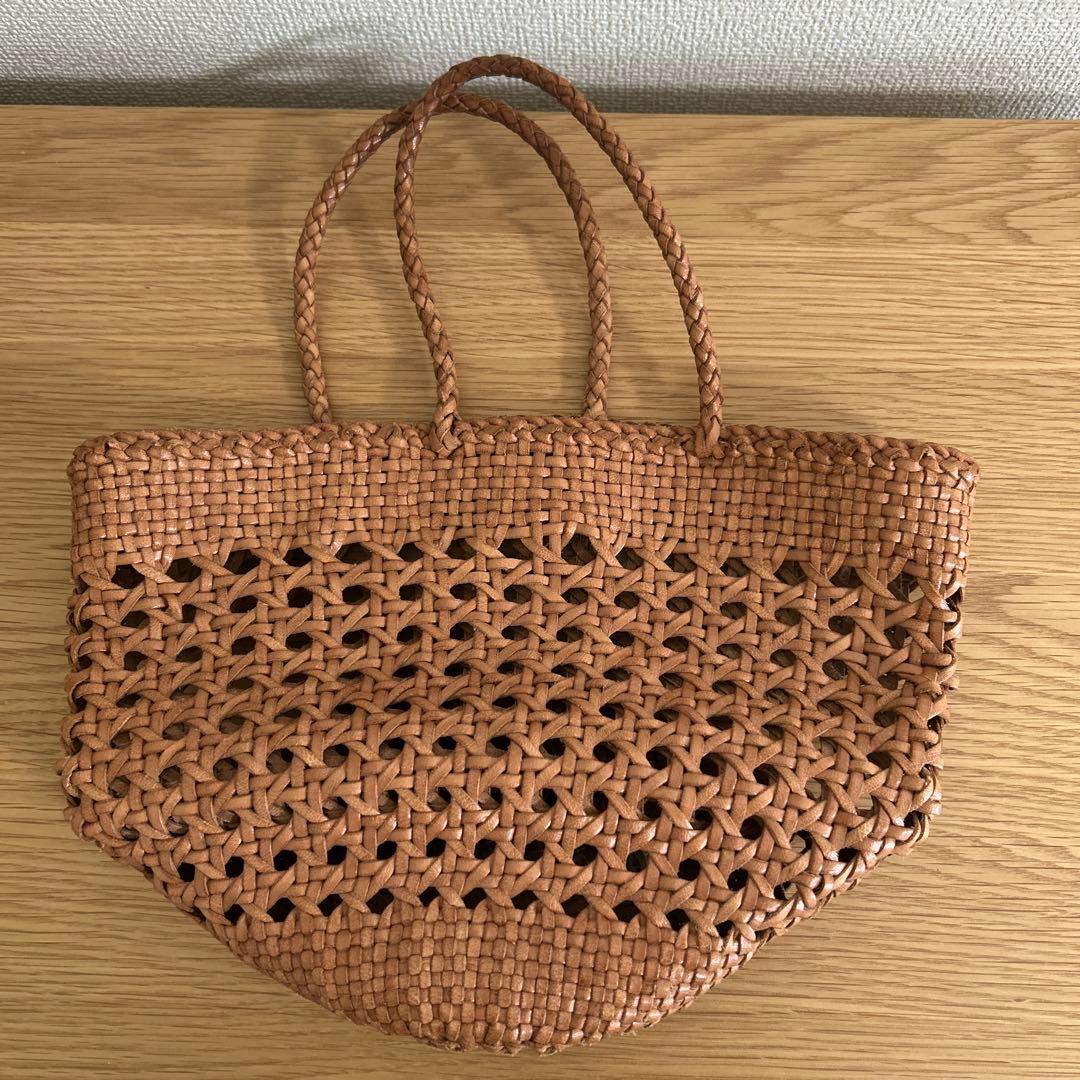 【dragon】レザーメッシュバッグ