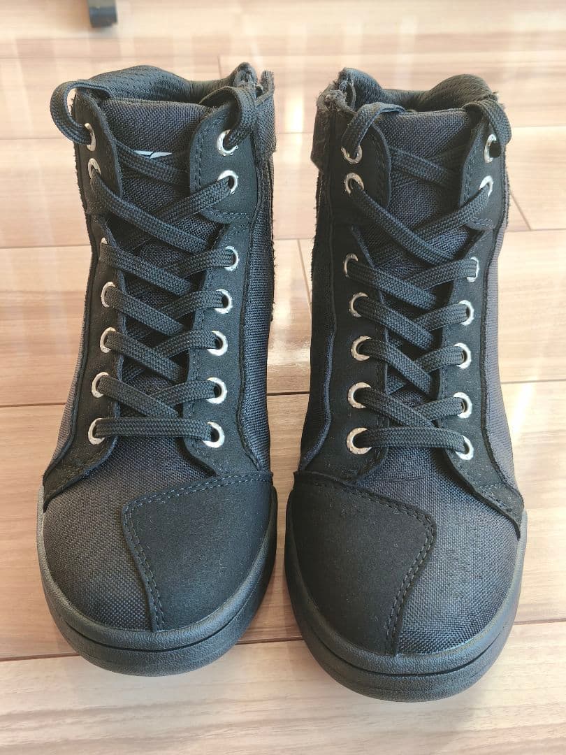 スコイコ MT016 ２りんかん限定色ブラック ライディングシューズ ブーツ